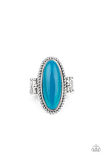 Load image into Gallery viewer, Oval Oasis - Blue Ring