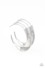 Load image into Gallery viewer, Artisan Attitude - Silver Hoop Earrings
