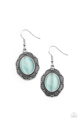 Garden Party Perfection - Blue Earrings