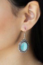 Load image into Gallery viewer, Garden Party Perfection - Blue Earrings