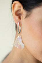 Load image into Gallery viewer, Jaw-Droppingly Jelly - Silver Hoop Earrings