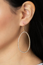 Load image into Gallery viewer, OVAL-ruled! - Gold Earrings