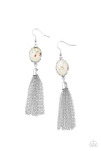Load image into Gallery viewer, Oceanic Opalescence - White Earrings