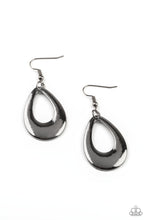 Load image into Gallery viewer, All Allure, All The Time - Black (Gunmetal) Earrings