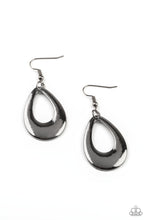 Load image into Gallery viewer, All Allure, All The Time - Black Gunmetal Earrings