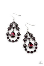 Load image into Gallery viewer, Garden Decorum - Purple Earrings