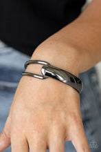 Load image into Gallery viewer, Couture-Clutcher - Black (Gunmetal) Bracelet