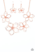 Load image into Gallery viewer, Flower Garden Fashionista - Copper Necklace