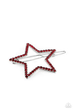 Load image into Gallery viewer, Stellar Standout - Red Barrette