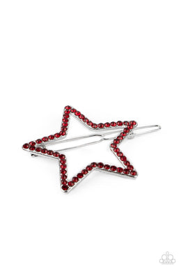 Stellar Standout - Red Barrette