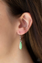 Load image into Gallery viewer, DROPLET Like Its Hot - Green Necklace