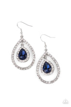 Load image into Gallery viewer, Blushing Bride - Blue Earrings