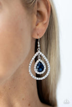 Load image into Gallery viewer, Blushing Bride - Blue Earrings
