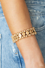 Load image into Gallery viewer, Metro Magnetism - Gold Bracelet