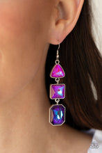Load image into Gallery viewer, Cosmic Culture - Purple Earrings