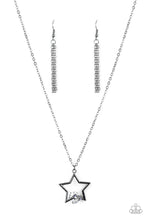 Load image into Gallery viewer, Starry Fireworks - Black Gunmetal Necklace