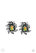 Load image into Gallery viewer, Sophisticated Swirl - Multi Gunmetal Clip-On Earrings