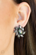 Load image into Gallery viewer, Sophisticated Swirl - Multi Gunmetal Clip-On Earrings