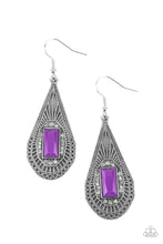 Load image into Gallery viewer, Deco Dreaming - Purple Earrings