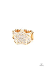 Load image into Gallery viewer, Here Come The Fireworks - Gold Ring