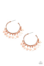 Load image into Gallery viewer, Happy Independence Day - Copper Earrings