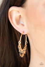 Load image into Gallery viewer, Happy Independence Day - Gold Earrings