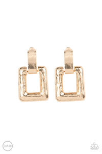 15 Minutes of FRAME - Gold Earrings