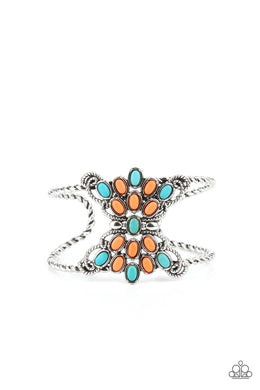 Pleasantly Plains - Multicolor Cuff Bracelet
