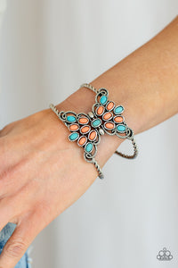 Pleasantly Plains - Multicolor Cuff Bracelet