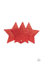 Load image into Gallery viewer, Happy Birthday, America - Red Hair Clip