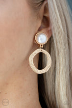Load image into Gallery viewer, Vintage Veracity - Gold Clip-On Earrings