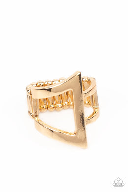Rebel Edge - Gold Ring