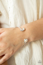 Load image into Gallery viewer, Dont BEAD Jealous - White Cuff Bracelet