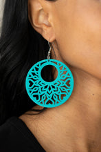 Load image into Gallery viewer, Tropical Reef - Blue Earrings