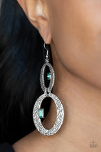 Load image into Gallery viewer, OVAL and OVAL Again - Green Earrings