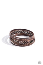 Load image into Gallery viewer, Stockpiled Shimmer - Copper Set of Bracelets