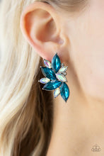 Load image into Gallery viewer, Instant Iridescence - Blue Post Earrings
