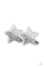 Load image into Gallery viewer, Stellar-ista - Silver Hair Clips