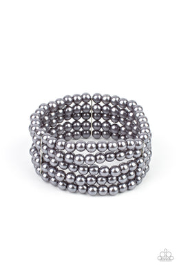 A Pearly Affair - Silver Bracelet