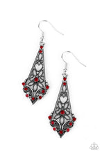 Load image into Gallery viewer, Casablanca Charisma - Red Earrings
