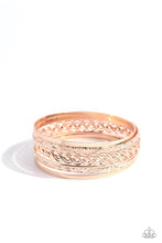 Load image into Gallery viewer, Stockpiled Shimmer - Rose Gold Set of Bracelets