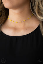 Load image into Gallery viewer, Urban Expo - Yellow Choker Necklace