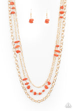 Load image into Gallery viewer, Artisanal Abundance - Orange Necklace