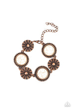 Load image into Gallery viewer, Fredonia Flower Patch - Copper Bracelet