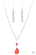 Load image into Gallery viewer, Titanic Splendor - Red Necklace