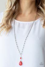 Load image into Gallery viewer, Titanic Splendor - Red Necklace