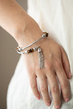 Load image into Gallery viewer, Mineral Mosaic - Brown Bracelet