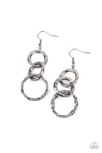 Load image into Gallery viewer, Shameless Shine - Black Gunmetal Earrings