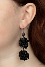 Load image into Gallery viewer, Celestial Collision - Black Earrings