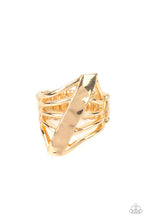 Load image into Gallery viewer, Encrypted Edge - Gold Ring